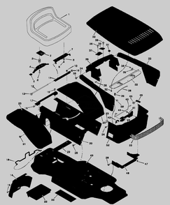 Part Location Diagram of 91778E701 Murray Panel, Right